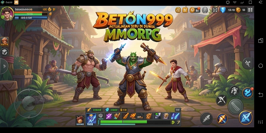Tangkapan layar dari gameplay seru dalam BETON999 yang menampilkan aksi petualangan.