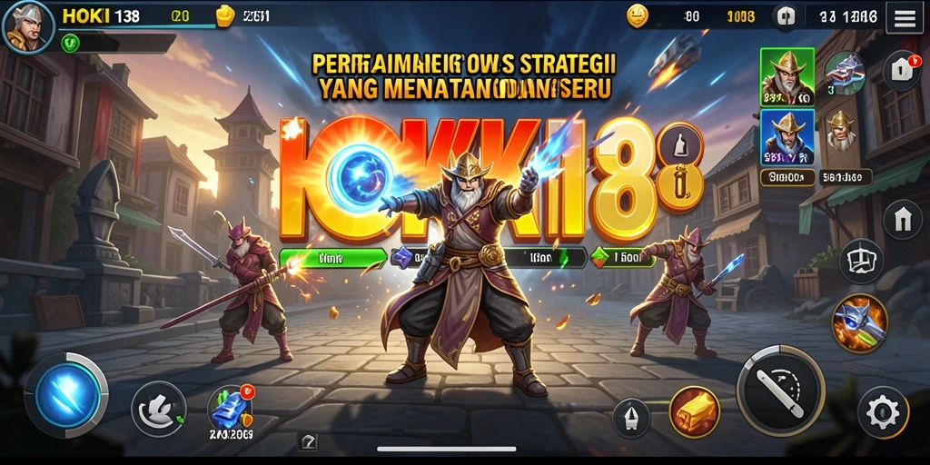 Tampilan gameplay HOKI138 dengan elemen strategi yang menarik.