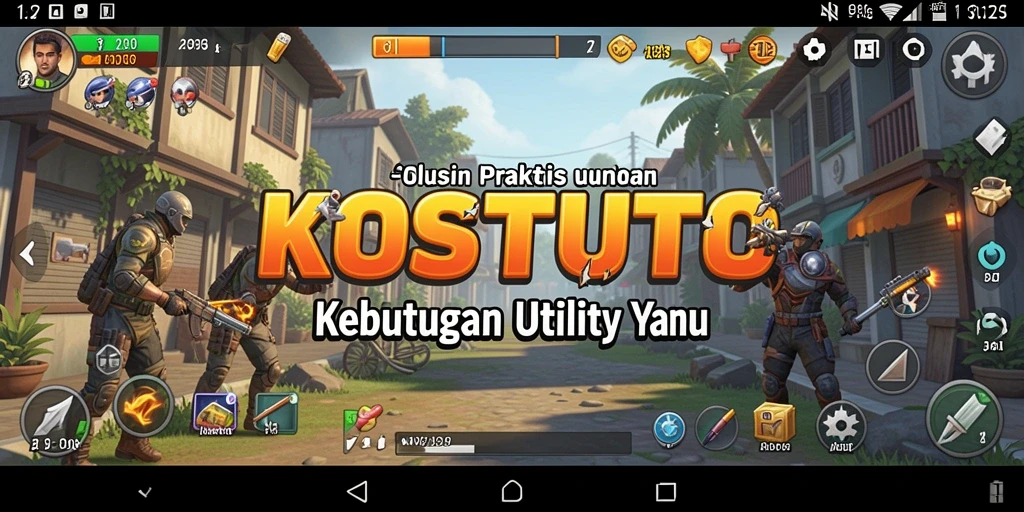 Tampilan antarmuka KOSTOTO yang ramah pengguna dan sederhana.