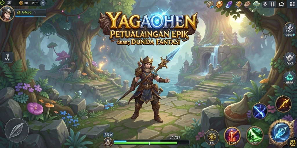 Tampilan gameplay YAGAOHEN yang menakjubkan dan penuh tindakan.