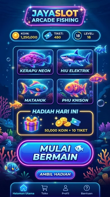 Tampilan antarmuka user-friendly jayaslot saat mengunduh aplikasi.